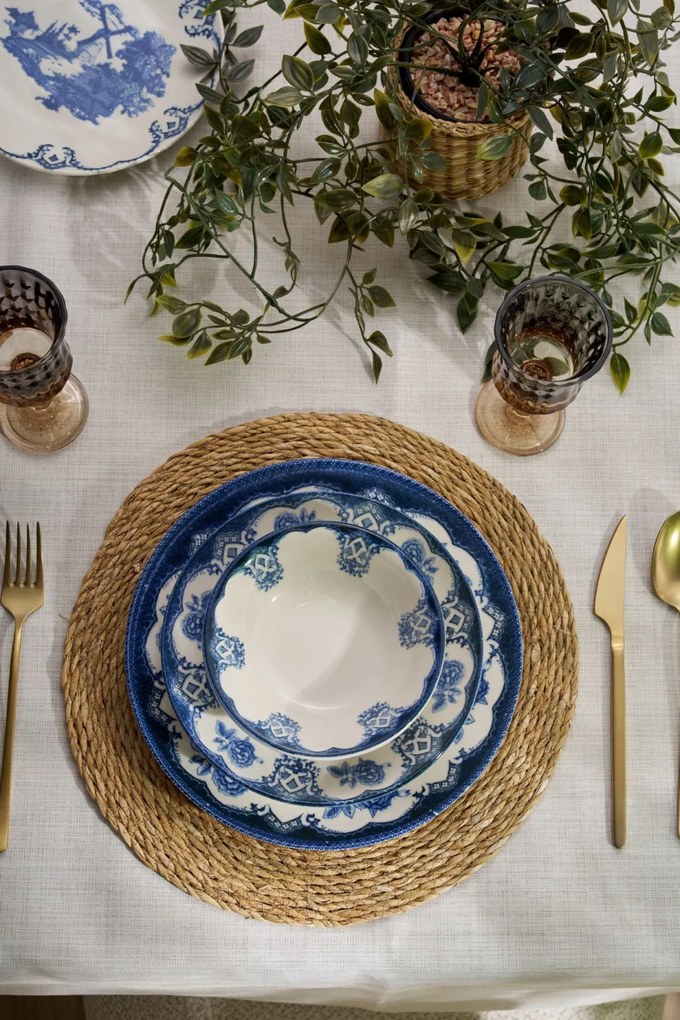 24 részes porcelán étkészlet