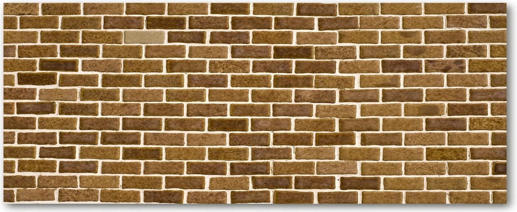 Védő üveg konyhai panel Tégla fal XXL