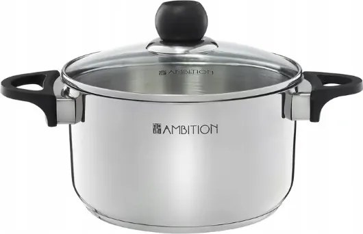 Vikos fazék fedővel 6 l Ambition