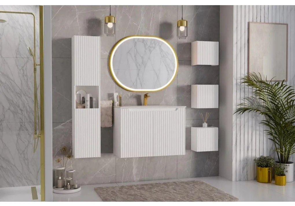 Eros SKY 1 - beépíthető mosdó - 81 x 46 cm