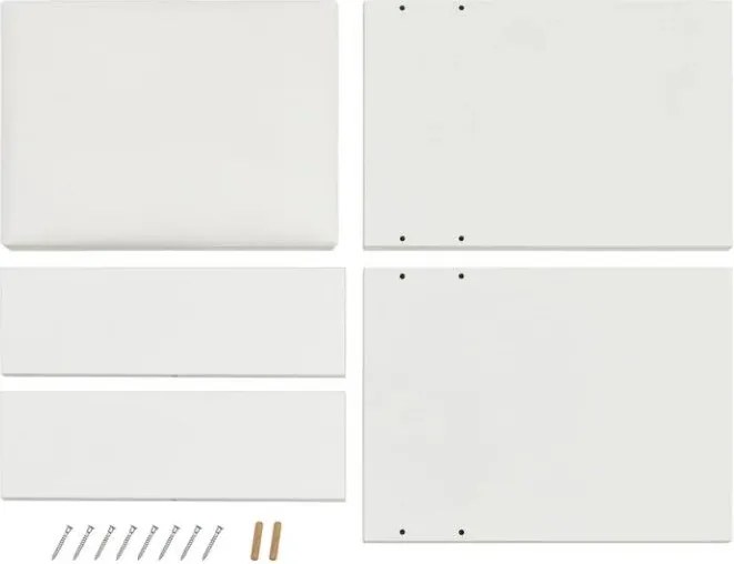 Taburet fésülködőasztalhoz 42 cm kárpitozott fehér