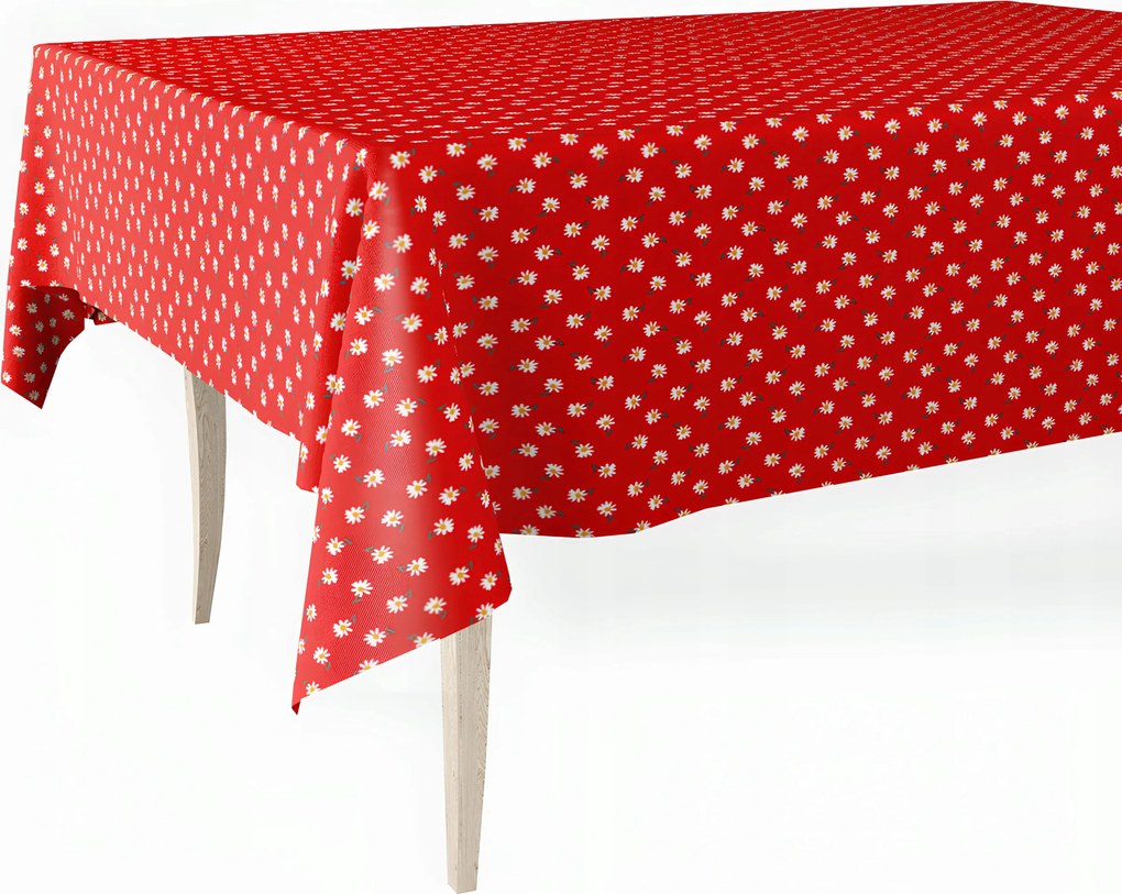 Cerata Abrosz Nem Szőtt Bőrből Apró Virágok Margaréta 130x140