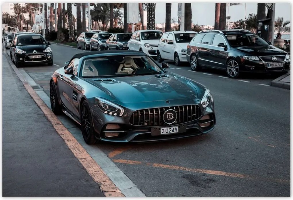 Poszterek 155x105 Fekete Bentley autó