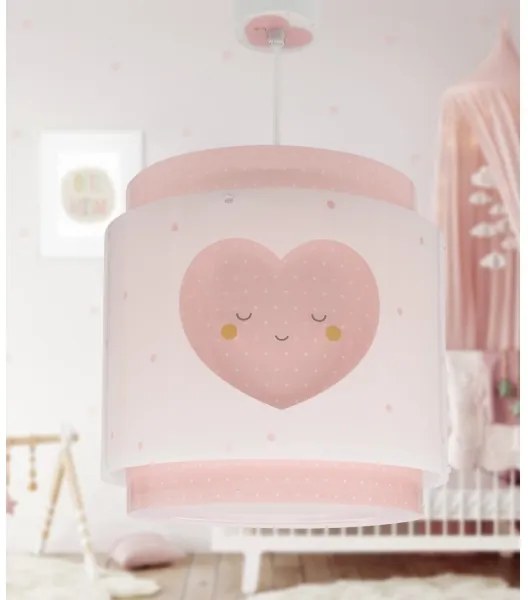 Dalber 76012S - Gyerek csillár BABY DREAMS 1xE27/15W/230V rózsaszín