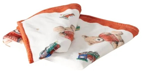 Karácsonyi macis takaró 200x150 cm polyester