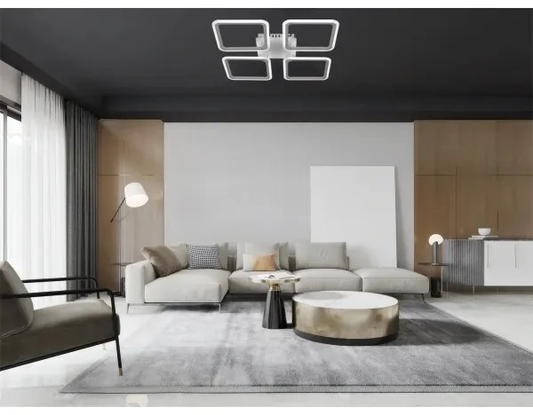 LED Fényerőszabályozható mennyezeti lámpa LED/95W/230V 3000-6500K + távirányító