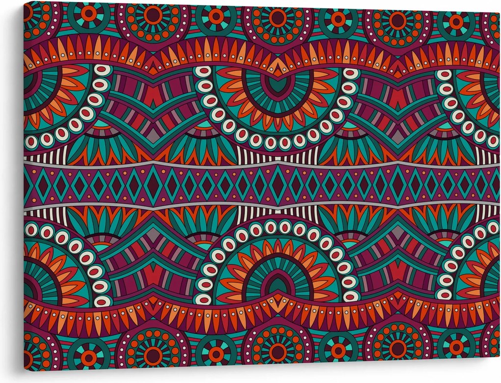 A díszítő absztrakció képe (70x50 cm)