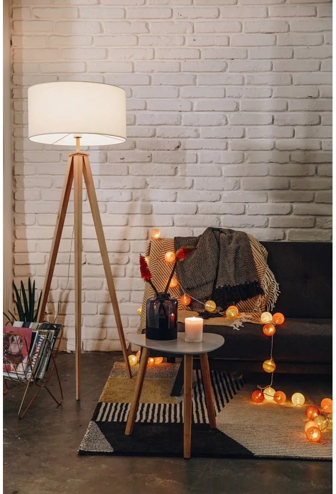 Színes LED fényfüzér, 30 gömbbel - Bonami Essentials