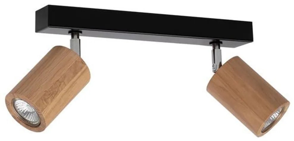 Spot-Light 3912174 - LED mennyezeti spotlámpa MATTI 2xGU10/5W/230V tölgy