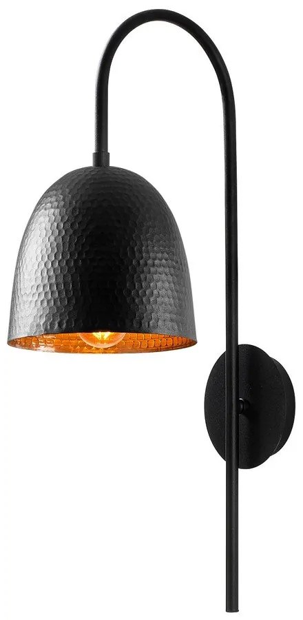 Fekete fali lámpa Tattoo – Opviq lights