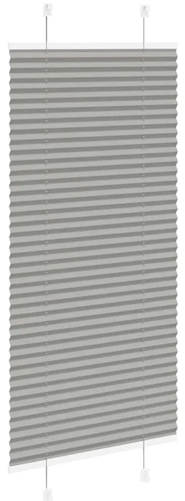 pliszírozott redőny antracit 55x150 cm szövetszélesség 54,4 cm