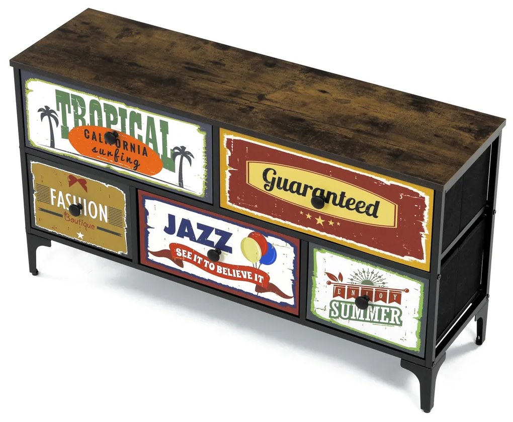 Vintage komód, 103 x 30 x 56 cm, Vintage komód,103 x 30 x 56 cm