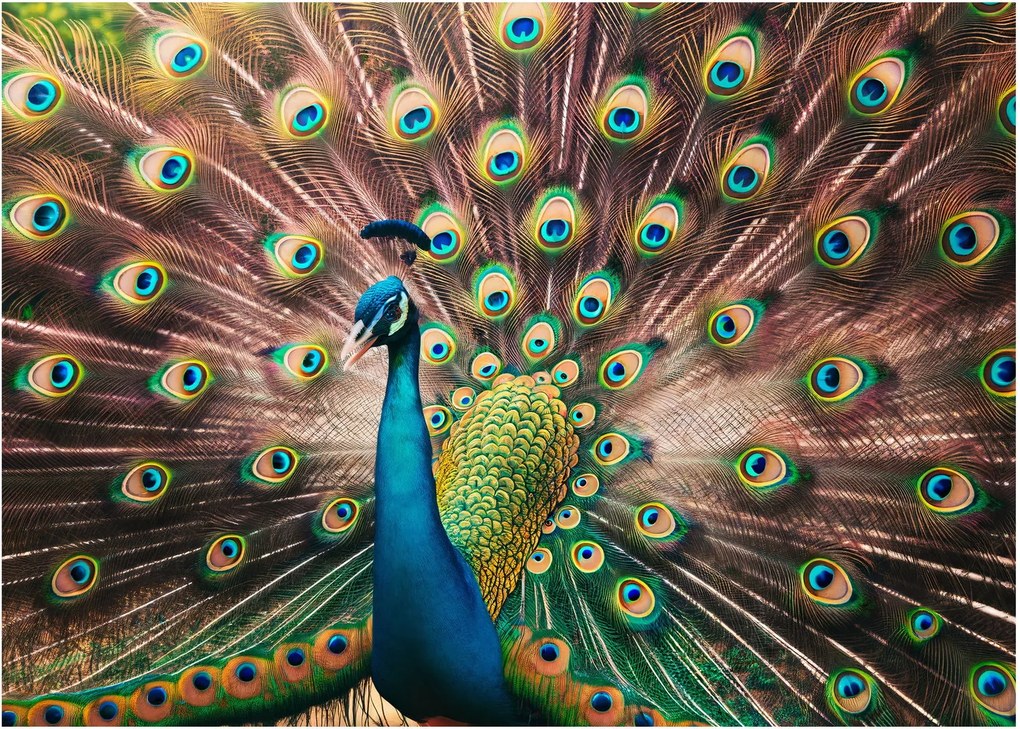 Kép - Páva (70x50 cm)