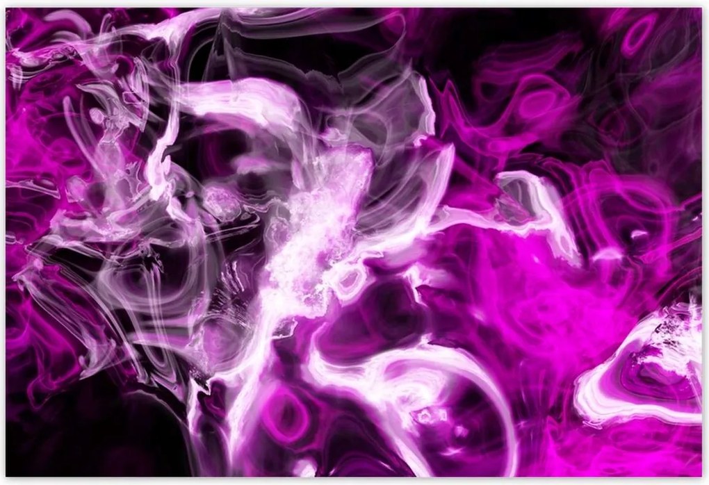 Poszterek 200x135 Lila lángok