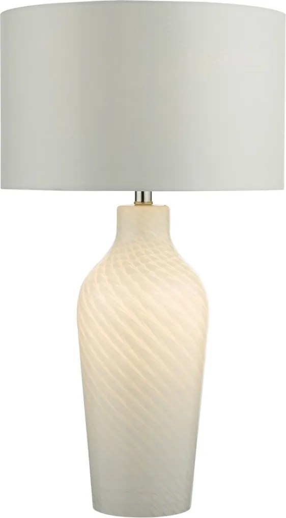 Dar Lighting CIBANA CIB422 Asztali lámpa 1x60w/B22+1x25w/E14