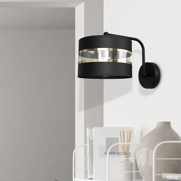 Rugalmas ULTIMO lámpa 1xE27/60W/230V fekete