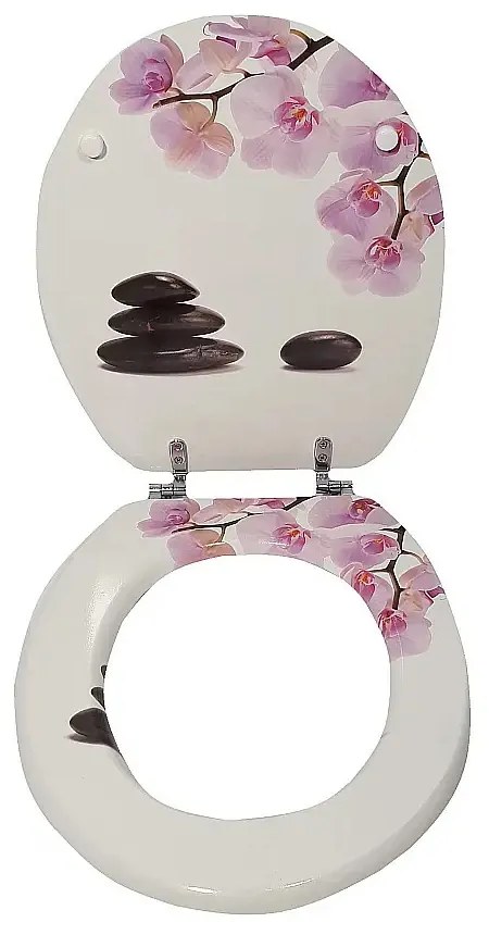 ZEN - Design mintás MDF WC ülőke