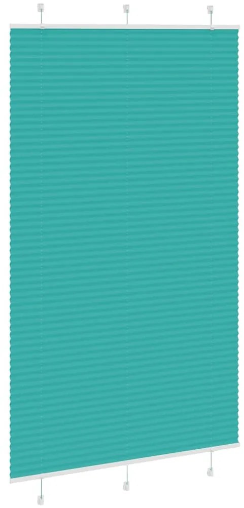 pliszírozott redőny Benzinzöld 115x200 cm szövetszélesség