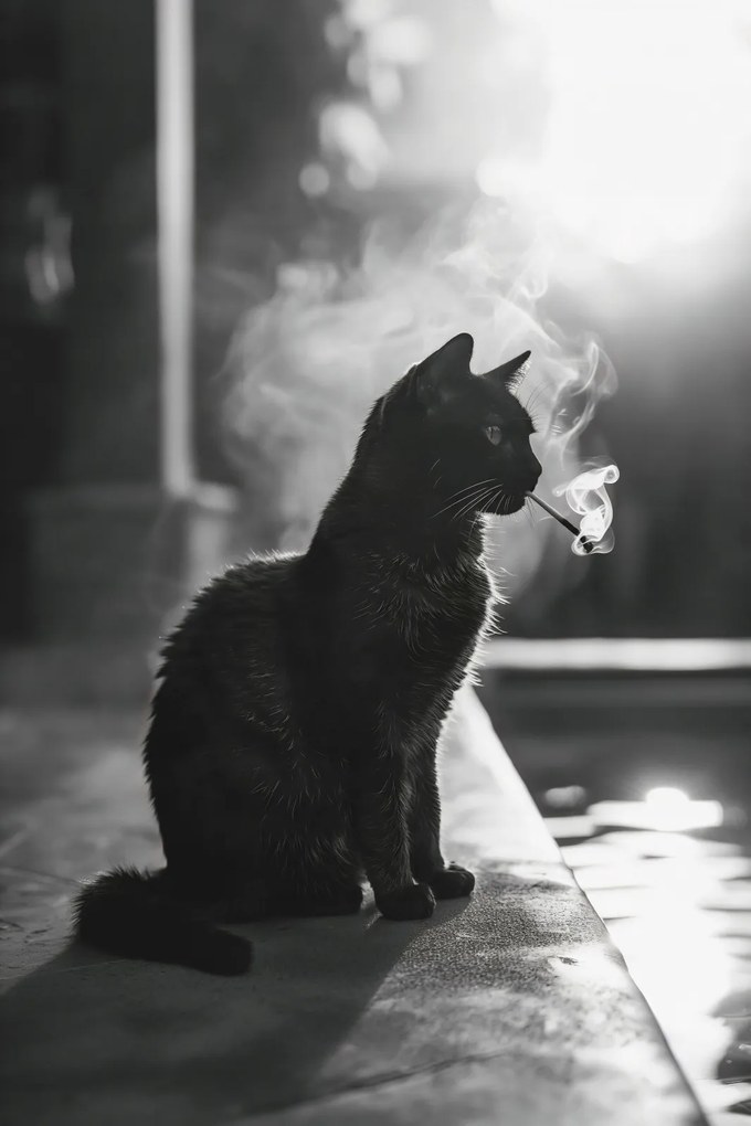 Poszter 61x91,5cm Macskaszünet