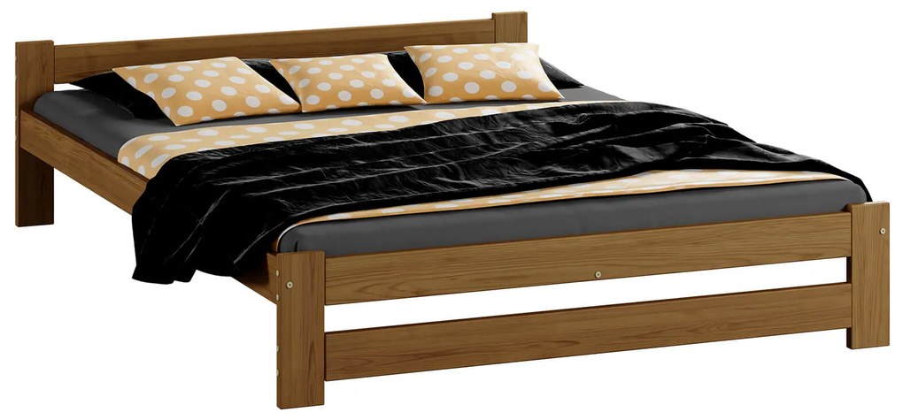 Fa ágy 160x200cm Ran VitBed tölgy