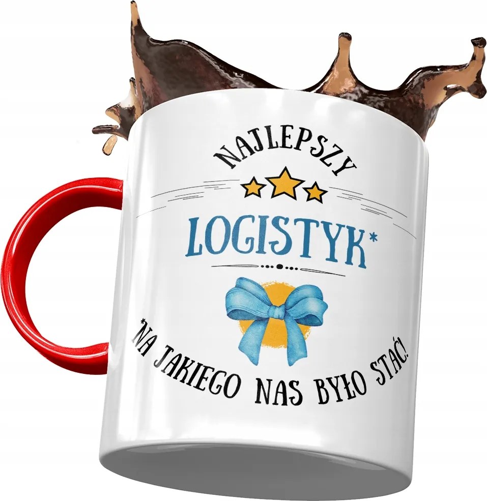 Piros Bögre Logisztika Legjobb Logisztika Nyomtatott Fotóval