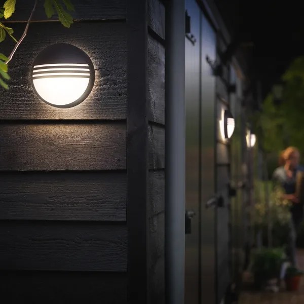 Philips 17296/30/16 - LED kültéri fali lámpa YARROW LED/6W/230V IP44