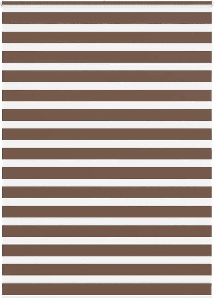 vidaXL zebrafüggönnyel barna szövetszélesség 150,9 cm poliészter