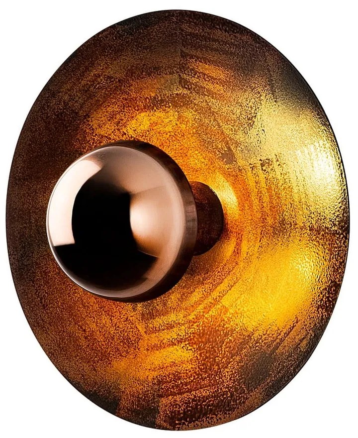 Bronzszínű fali lámpa ø 28 cm Kurt – Opviq lights