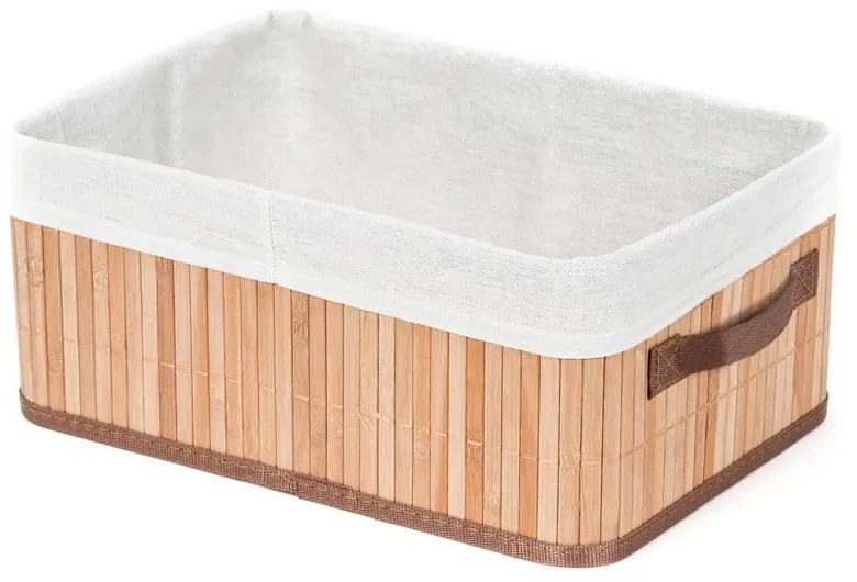Carossa barna bambusz tárolókosár - Compactor