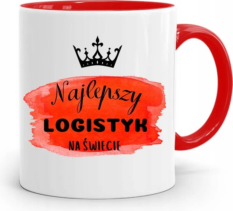 Logisztikai Bögre Piros Születésnapi Ajándék fényképes nyomtatással