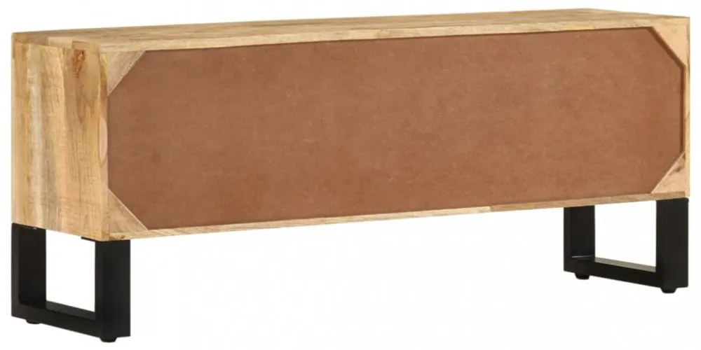 nyers mangófa TV-szekrény 110 x 30 x 45 cm