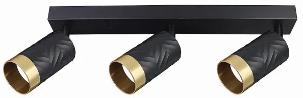 Spotlámpa ARRAS 3xGU10/10W/230V fekete