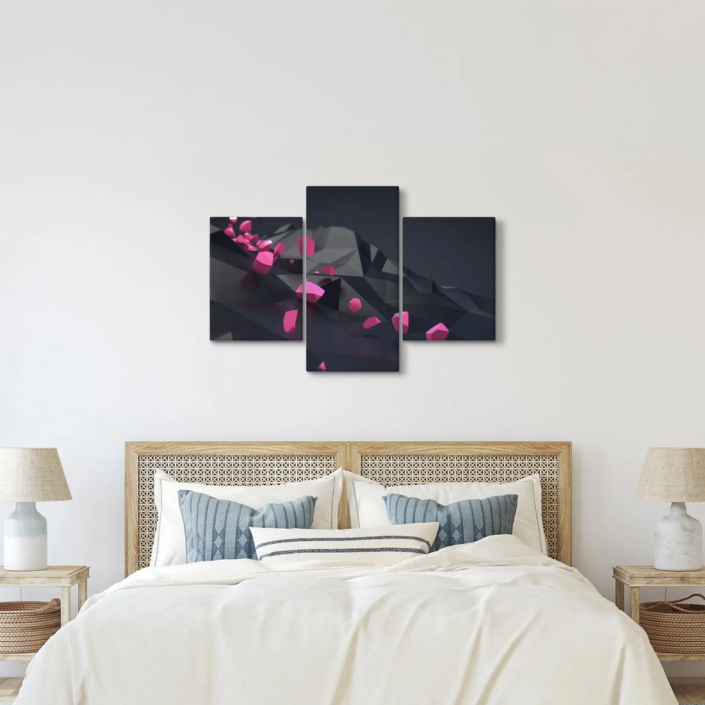 A 3D absztrakció képe (90x60 cm)