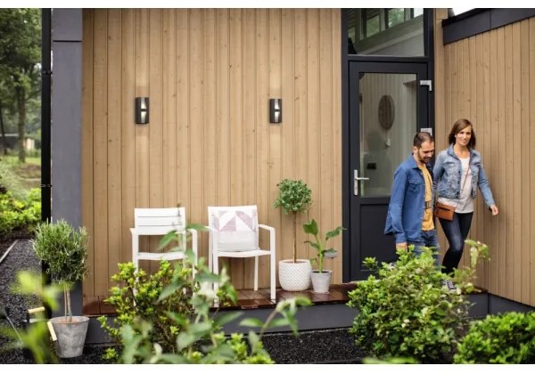 Philips 17351/93/P0 - LED Kültéri fali lámpa MYGARDEN SHADOW 2xLED/4,5W IP44