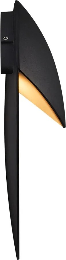 NORDLUX 2418251003 VALOPIN Modern Kültéri Fali Lámpa Fekete LED IP54