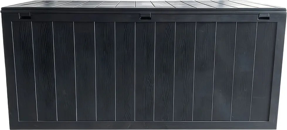 Kerti tároló box 112x49x54 cm, műanyag, szürke, AZB-G2075 GREY