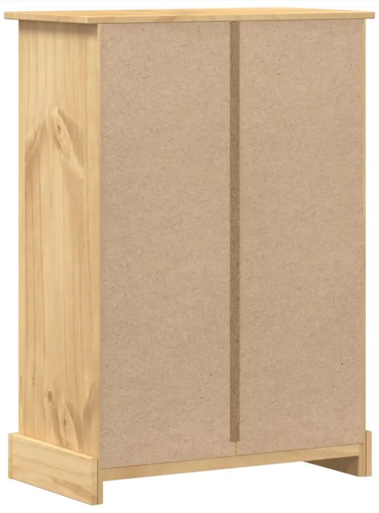 Corona tömör fenyőfa komód 80 x 43 x 114 cm