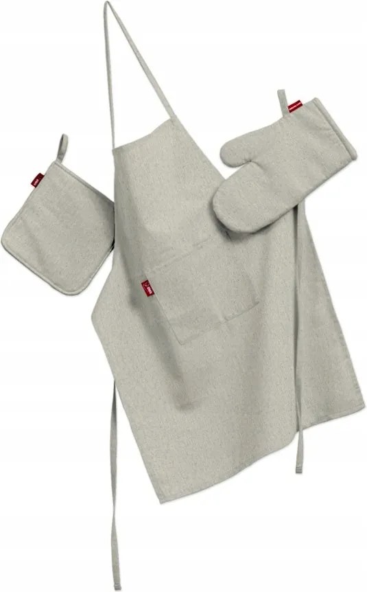 Dekoria Konyhai kötény,kesztyű és fogó szett fekete