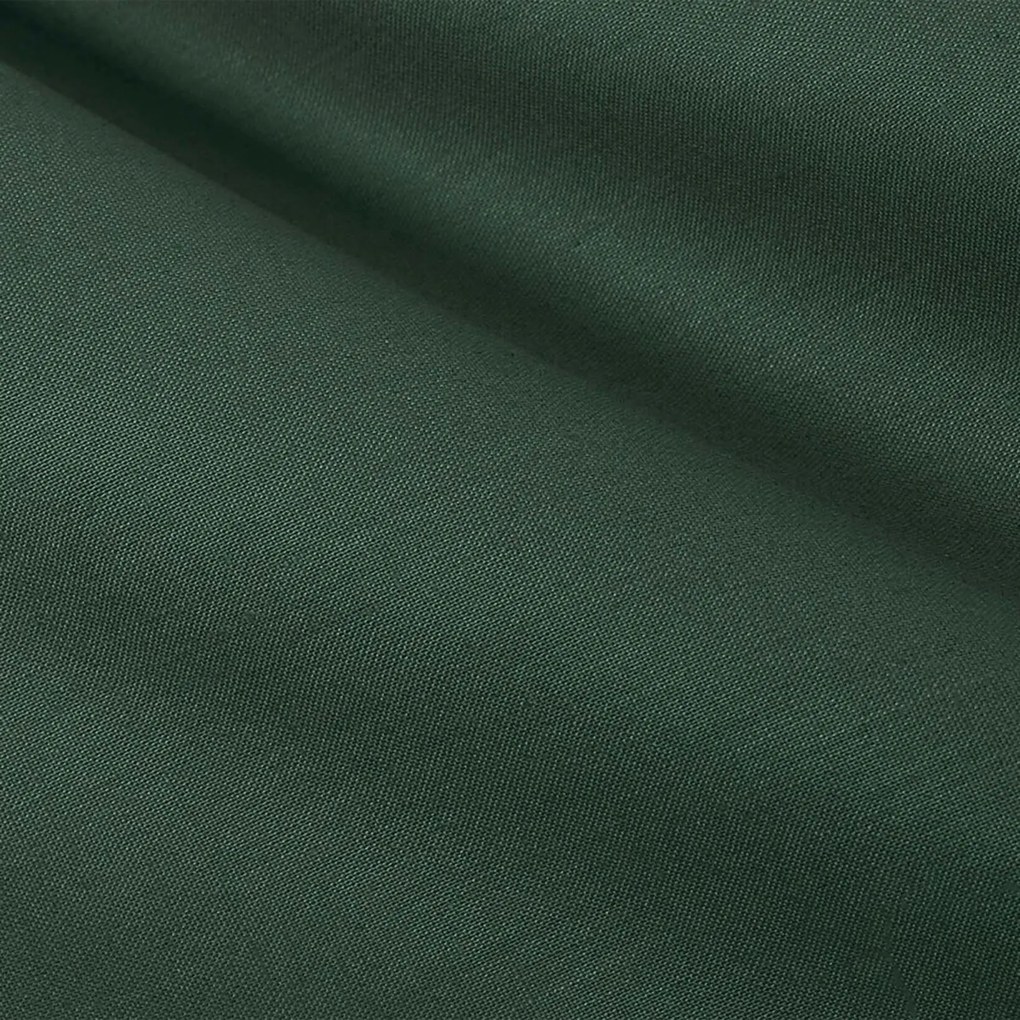 Goldea pamut gumis lepedő - sötétzöld 160 x 200 cm