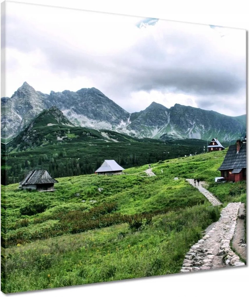 Vászonkép 50x50 Tátra Lánctalpas csarnok