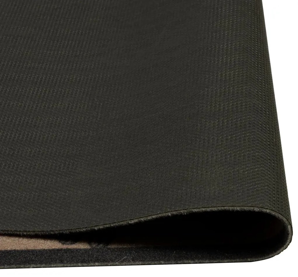 barna reggeli mintás mosható bársony konyhaszőnyeg 45x150 cm
