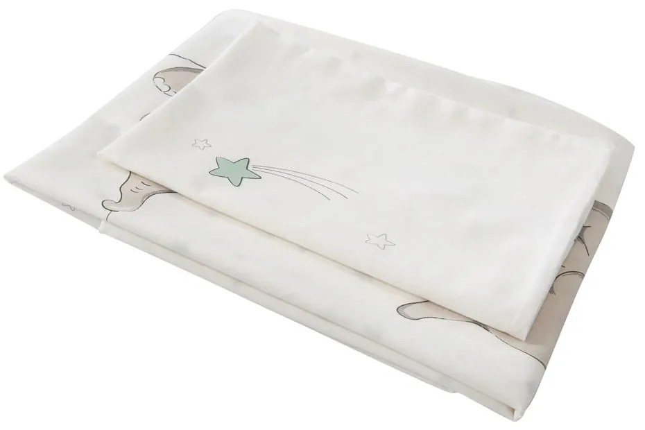 Pamut gyerek ágyneműhuzat babaágyhoz 80x80 cm Strenenzauber – Roba