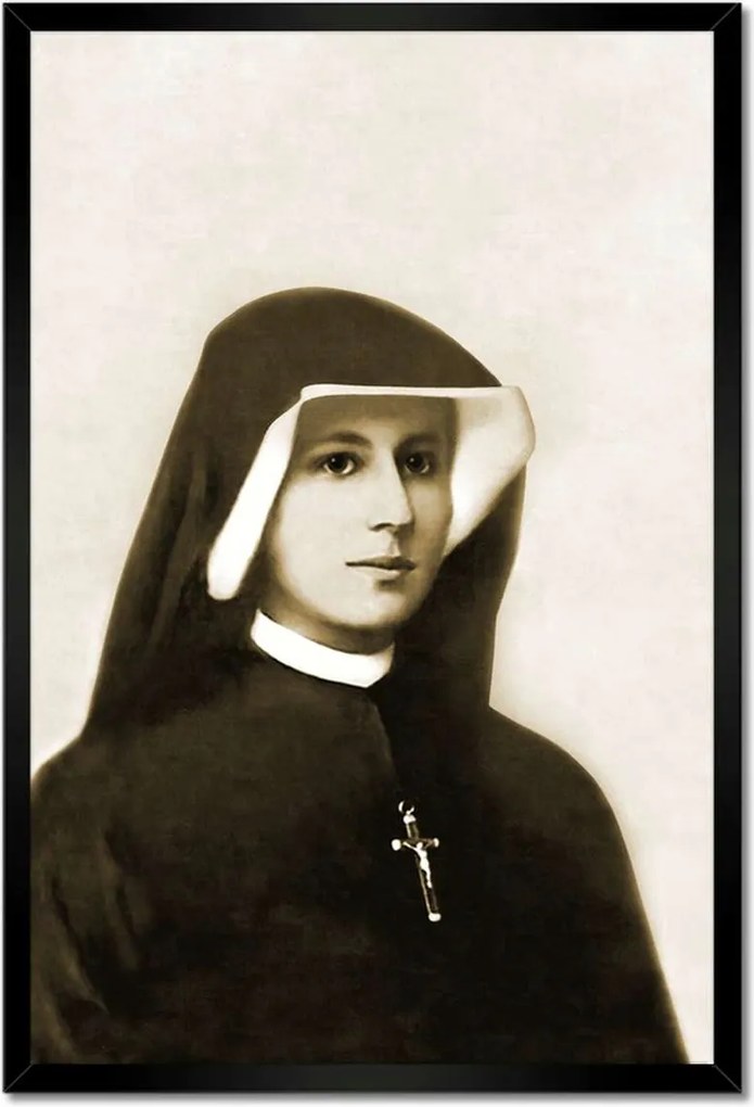 Poszterek keretben 40x60 Szent Fausztina Kowalska