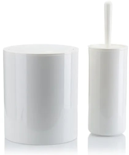 Fürdőszobai készlet CARMEN 5 db fehér