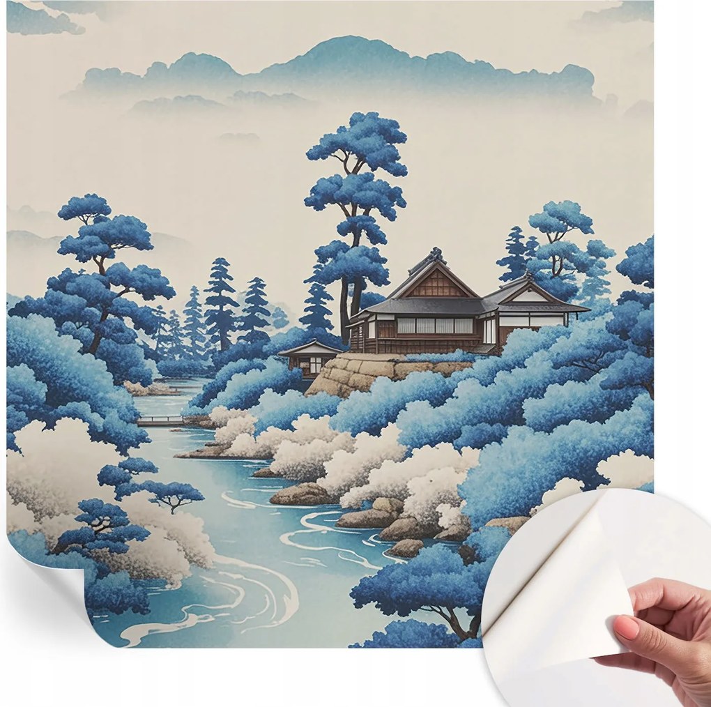 Design fali fotótapéta Öntapadós Nyugodt természet 250x250 cm