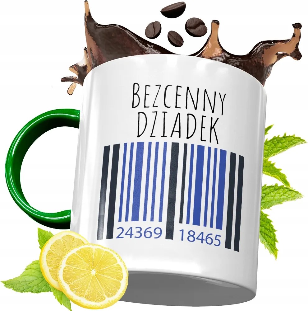 Zöld Bögre Nagypapának Születésnapi Ajándék fényképes nyomtatással