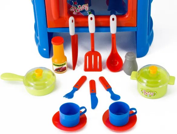 G21 játék - DELICACY gyerek konyha tartozékokkal, kék