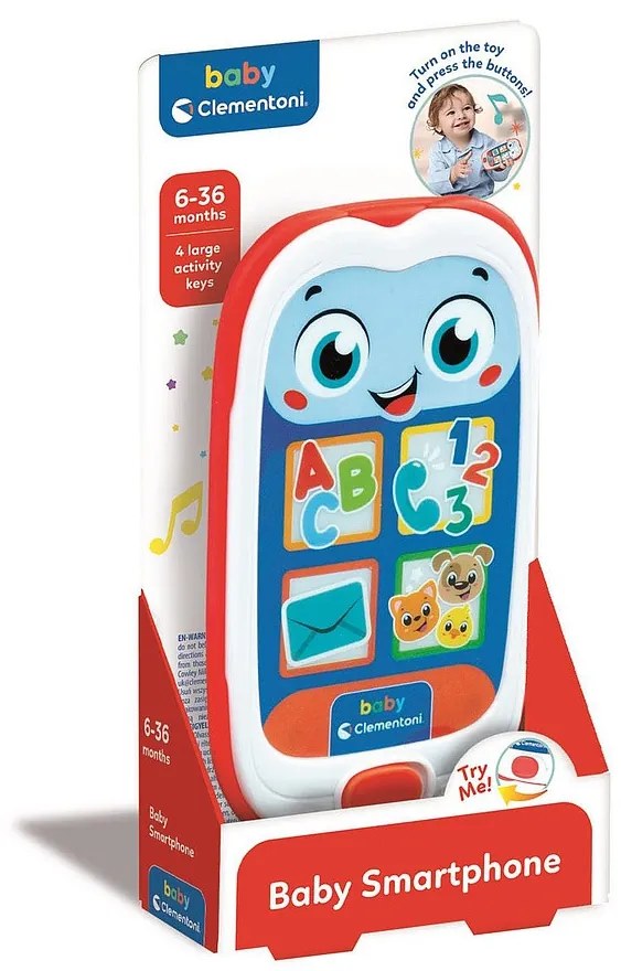 Az első okostelefonom Menu baba játék Clementoni