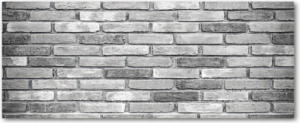 Védő üveg konyhai panel Tégla fal XXL