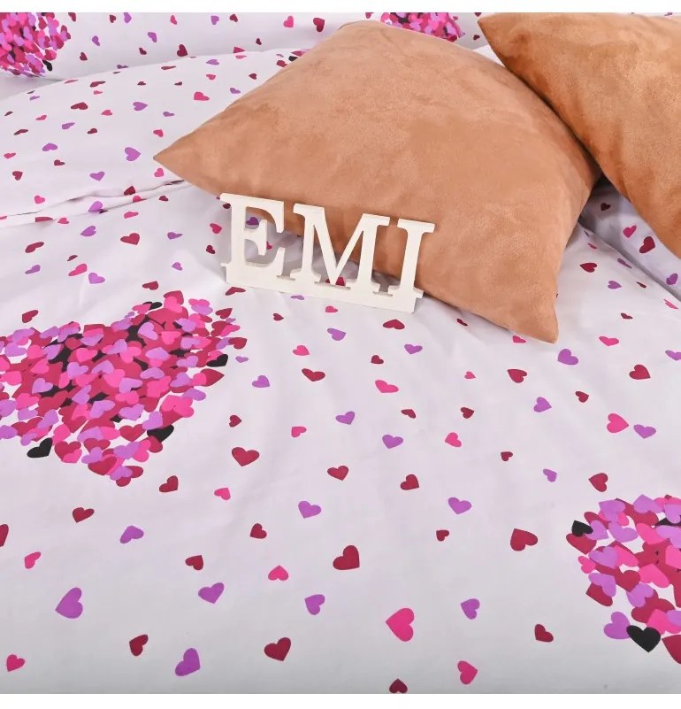 EMI Romance lila ágyneműhuzat